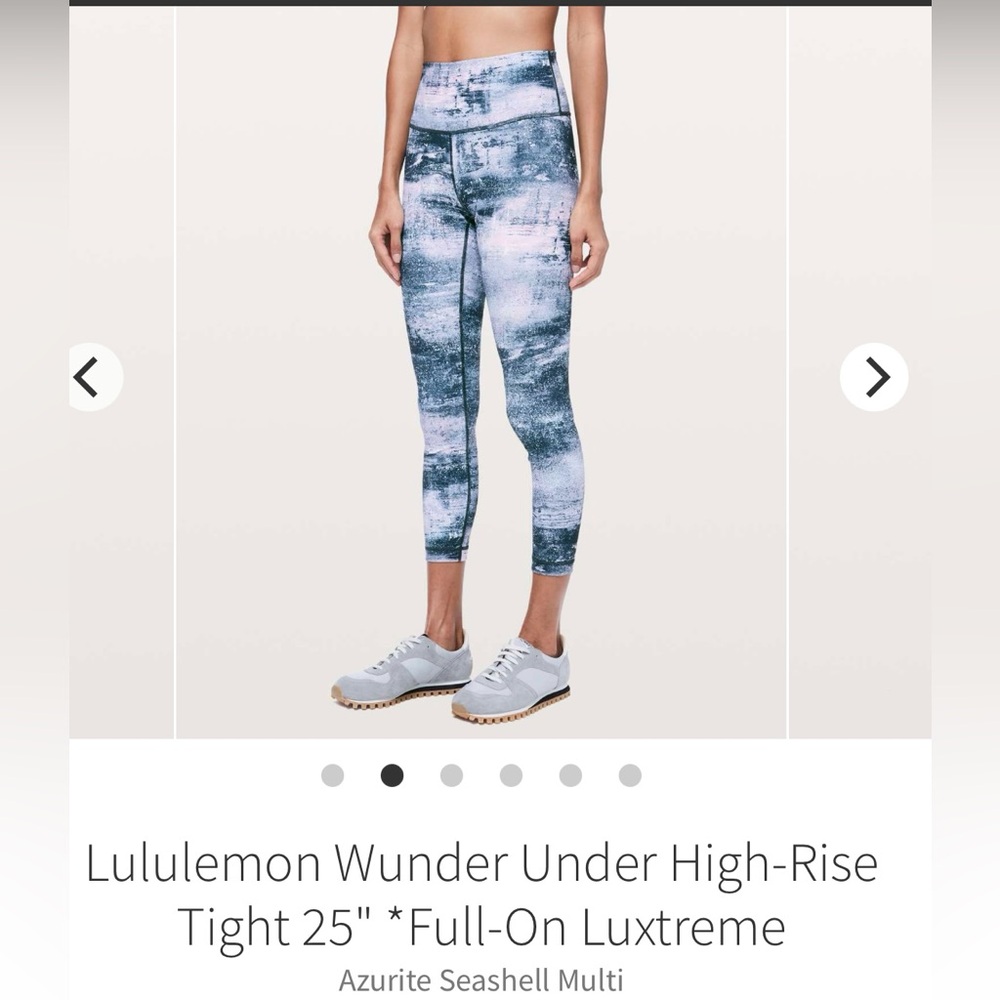 Lululemon Wunder Under High Rise 25” Full-on Luxstreme